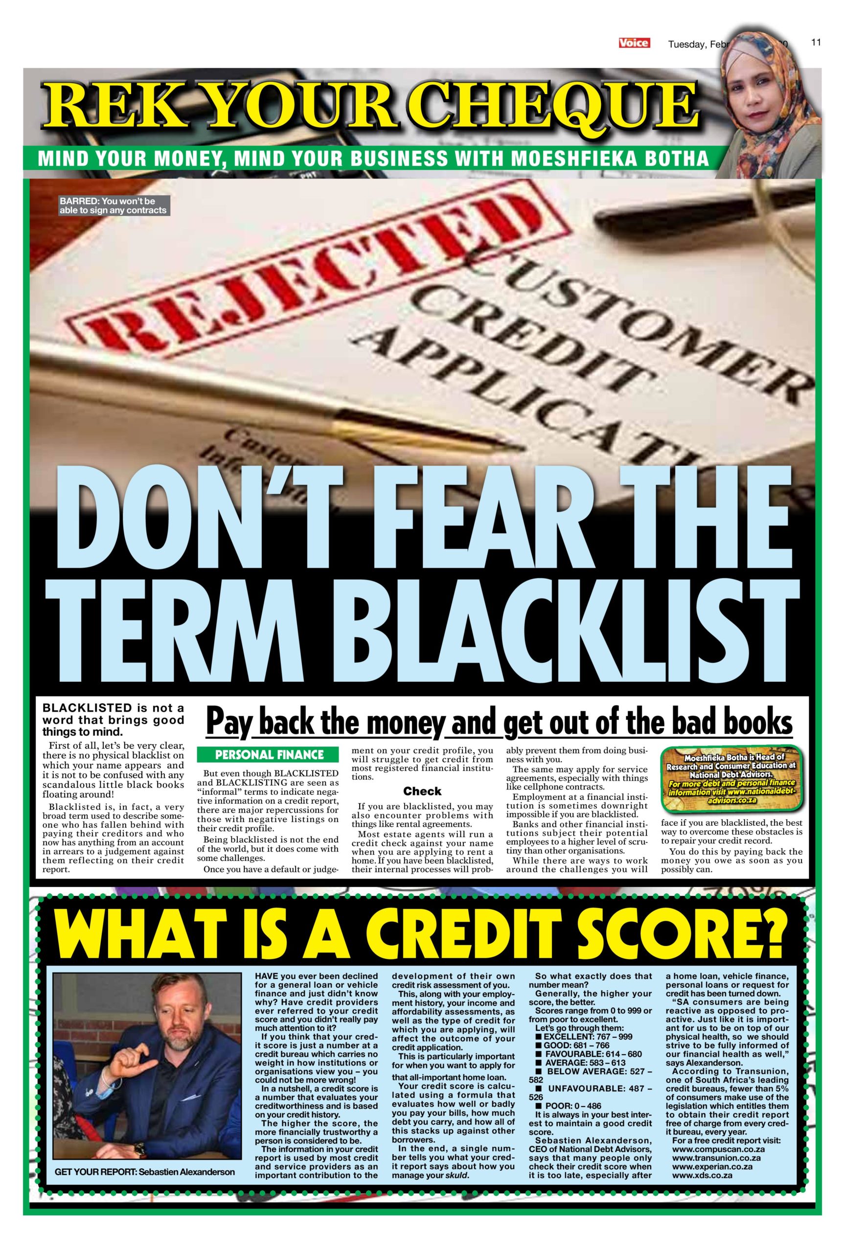 Don't fear the term blacklist