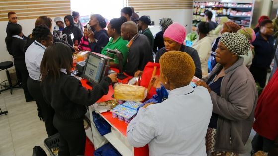 Avoid crowded shopping stores on pay day