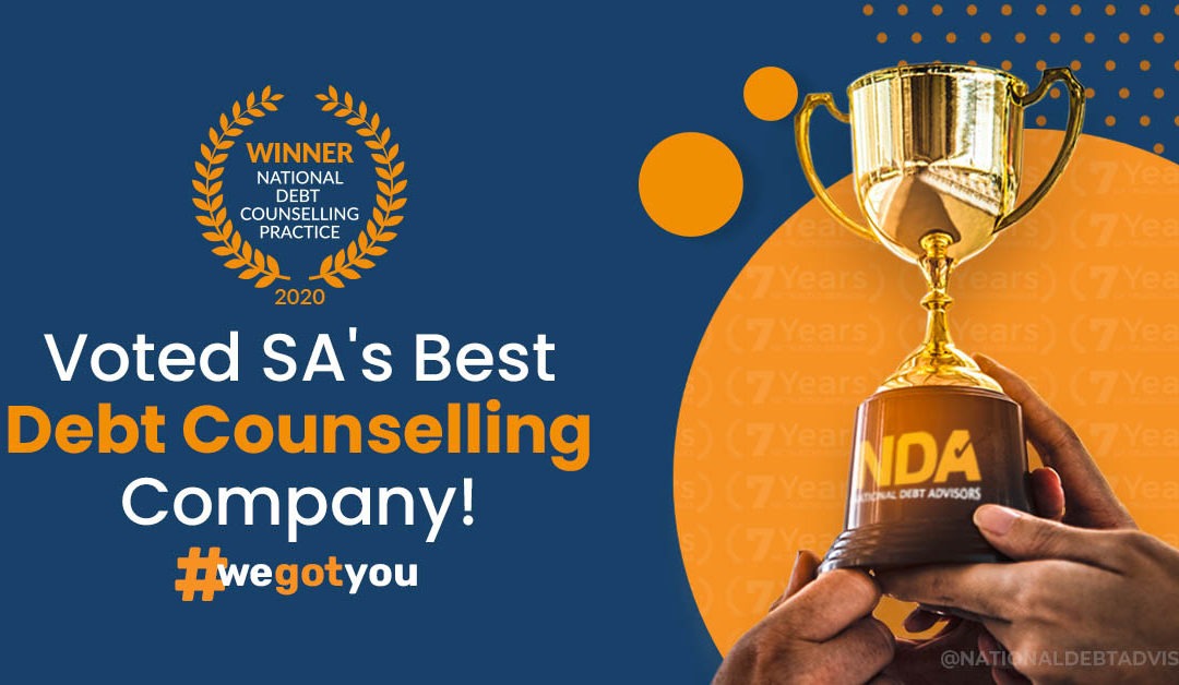 NDA voted the best debt counselling company in South Africa
