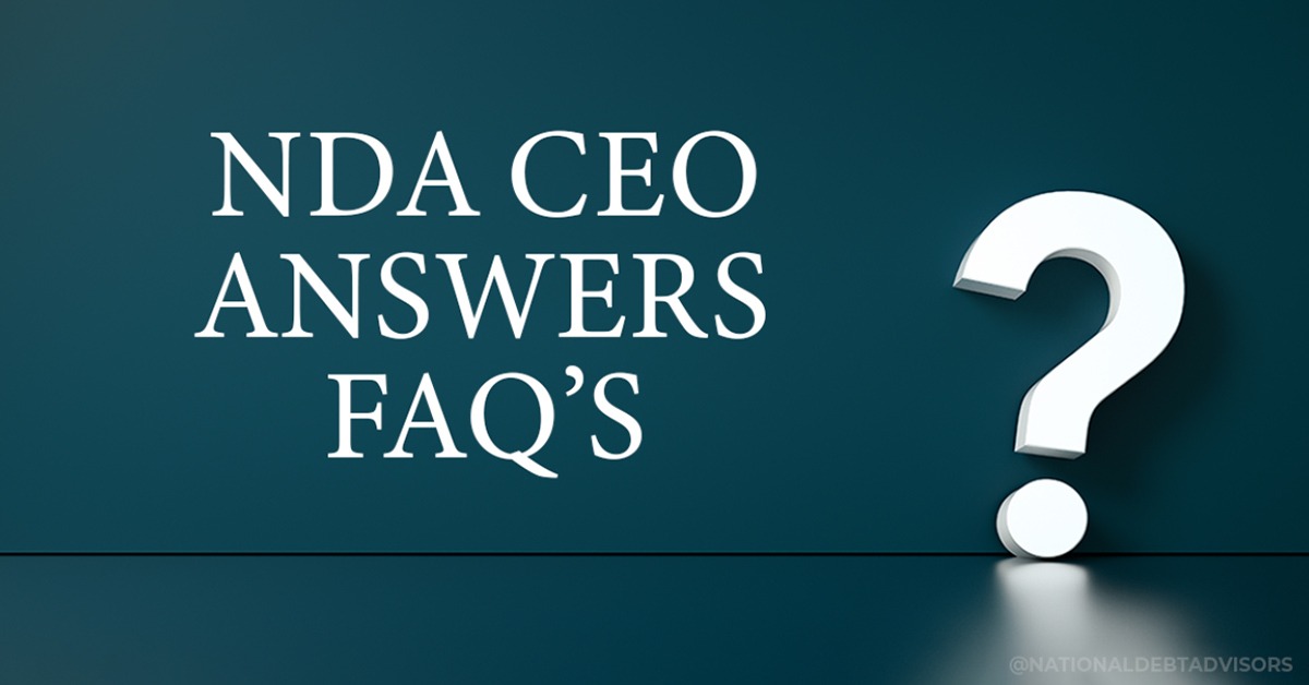 NDA’s CEO answers some FAQ’s NDA's CEO answers some FAQ's