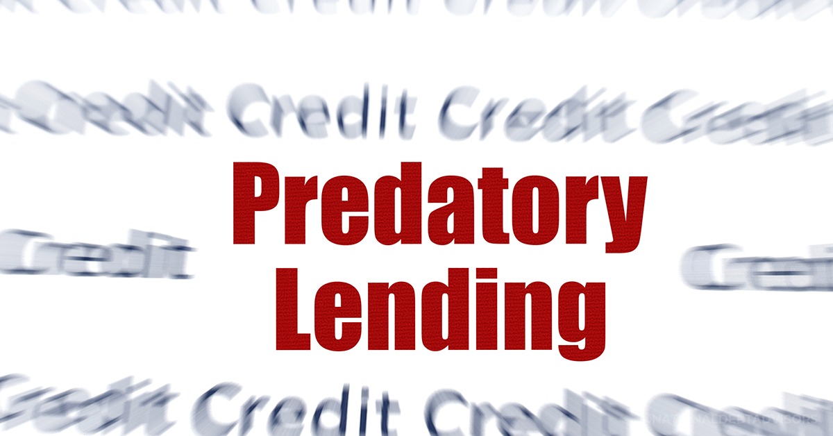 Don’t become a victim of predatory lending Don't become a victim of predatory lending