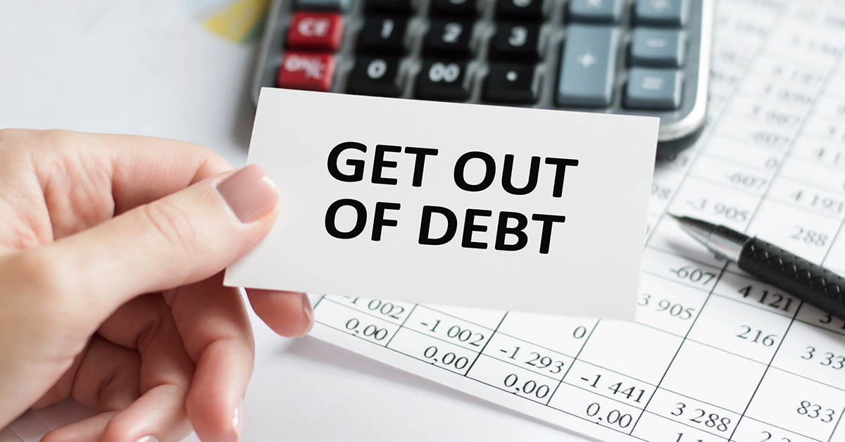 getting out of debt