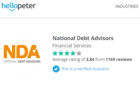 NDA Hello peter rating