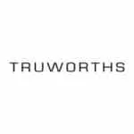 Truworths logo with black text on a white background