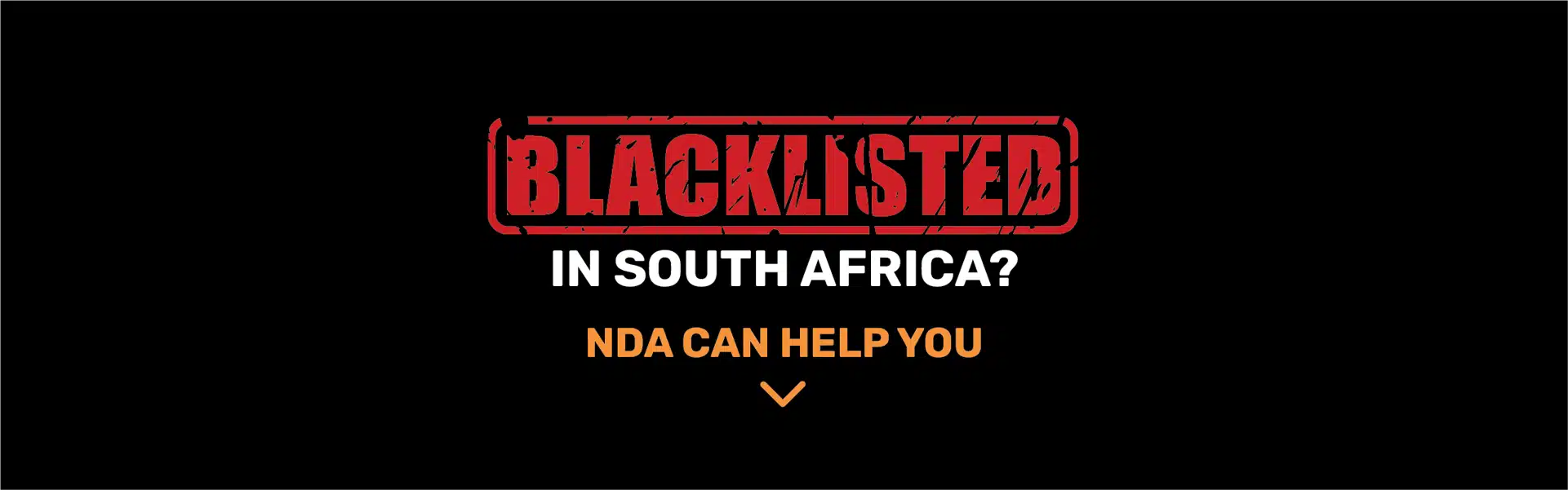 Blacklisted in South Africa